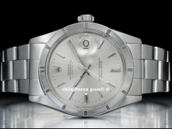 Rolex Date 34 Argento Oyster Silver Lining  1501